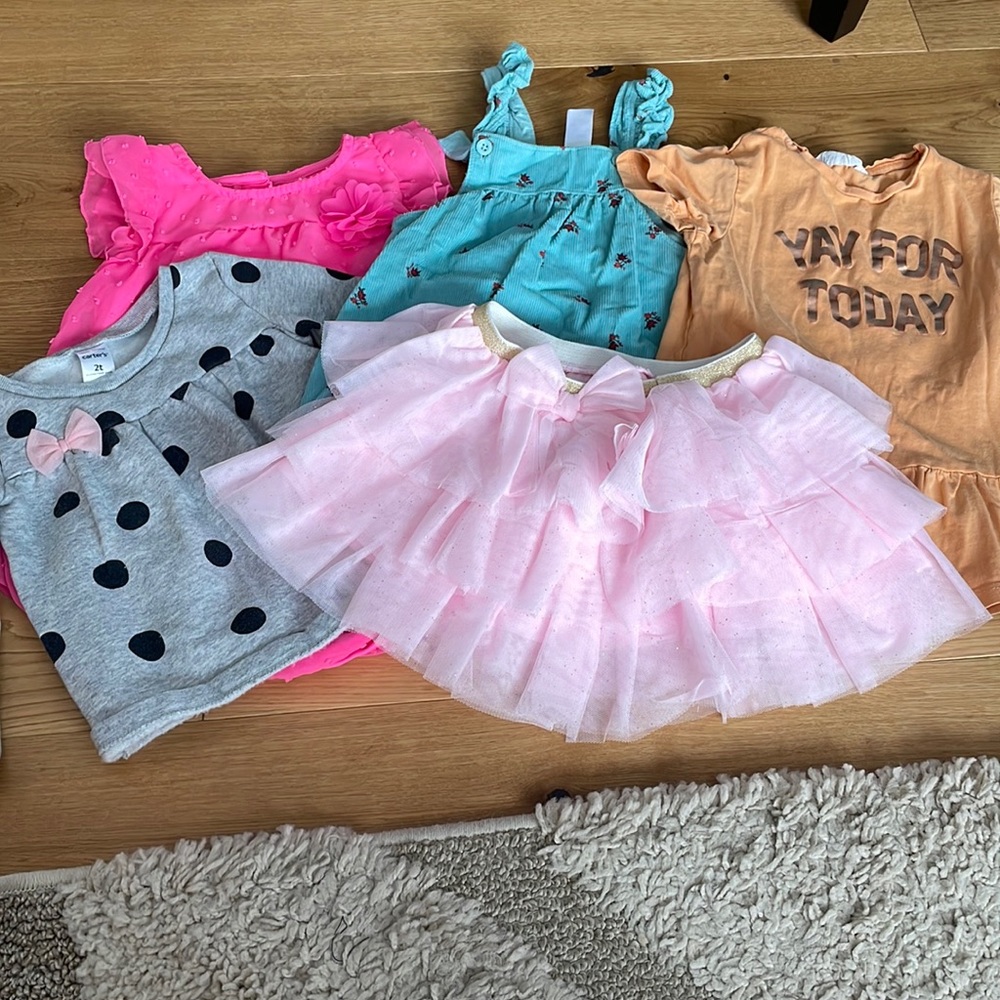 2T lot of girls clothing